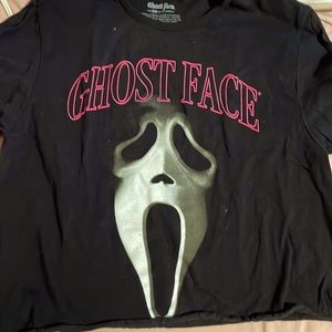 Ghost Face crop top